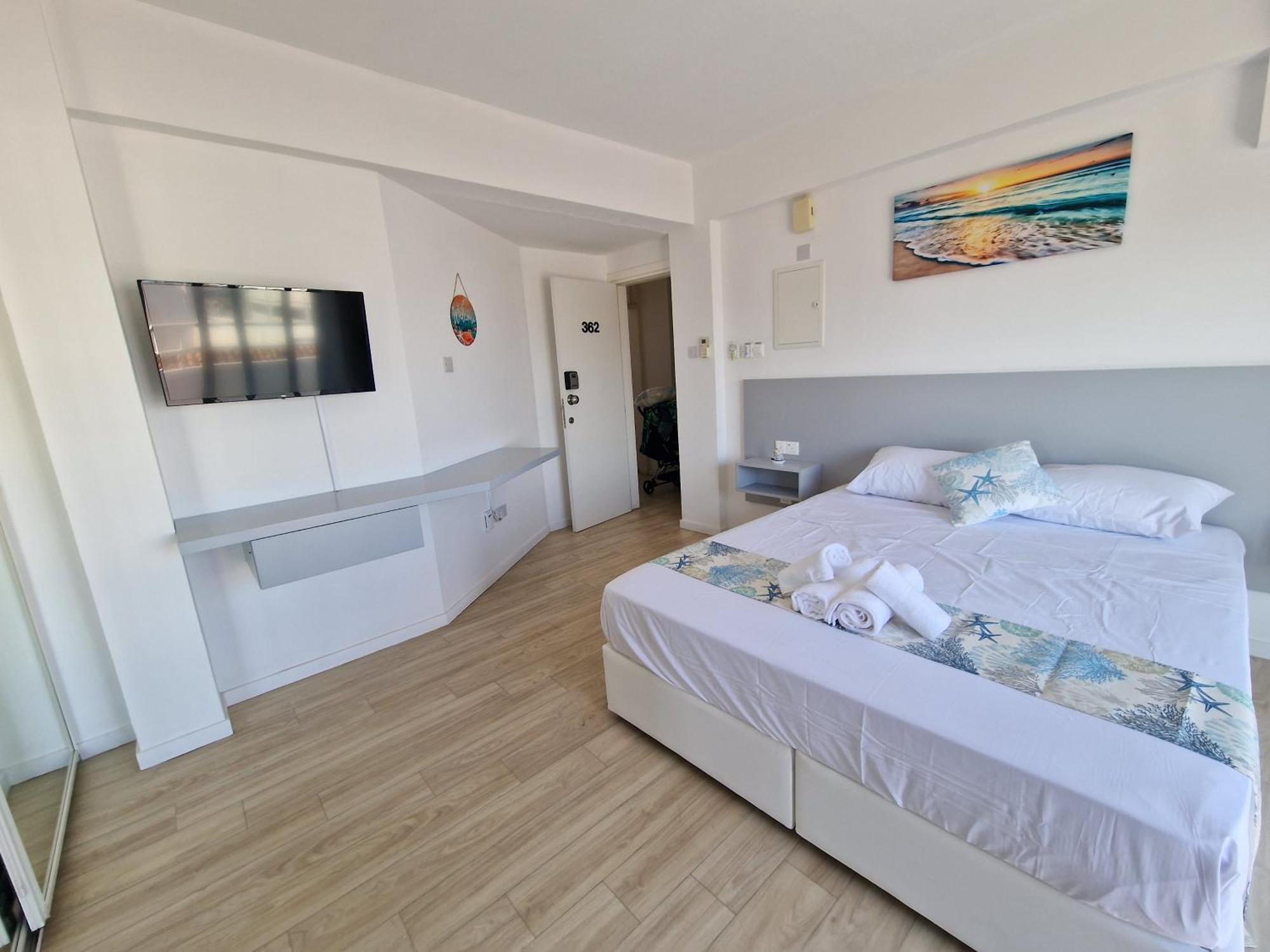 Kitieos Central Apts 100M From Finikoudes Beach Ларнака Экстерьер фото